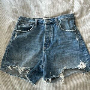 Abercrombie High Rise Dad Shorts